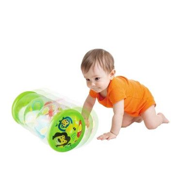 Bollbana i uppblåsbar cylinder