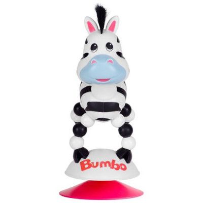 Bumbo aktivitetsleksak zebra med sugpropp