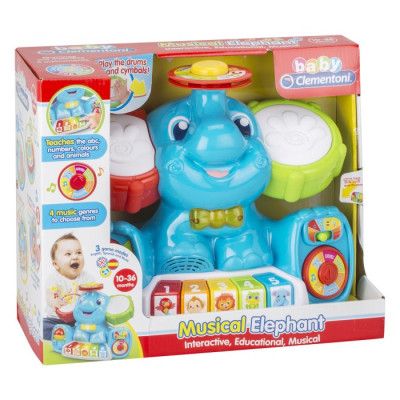 Clementoni baby Musikalisk Elefant