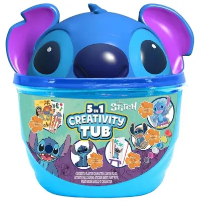 Disney Stitch 5-i-1 Creativity Tub - Stitch -  Leksaksaffären