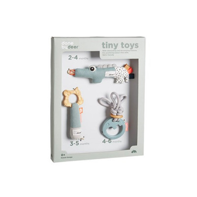Done by Deer aktivitetsleksaker Tiny gift set, mix