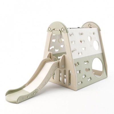 EliteToys - Kids Zone Aktivitetshus Med Gunga Och Rutschkana