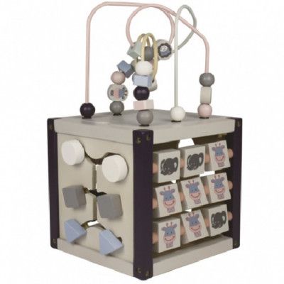 Ever Earth Everearth - Aktivitetslåda 20 X 20 Cm Trä