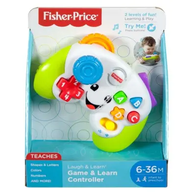 Fisher Price Laugh&Learn Lär- och spelkontroll - Fisher Price -  Leksaksaffären
