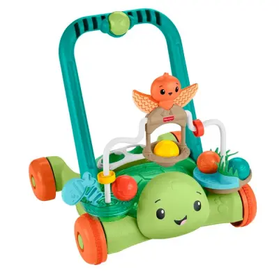 Fisher-Price Turtle Walker Gå- och aktivitetsvagn - Fisher Price -  Leksaksaffären