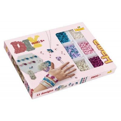 Hama Midi DIY Activity Box 2400 pärlor - Hama -  Leksaksaffären