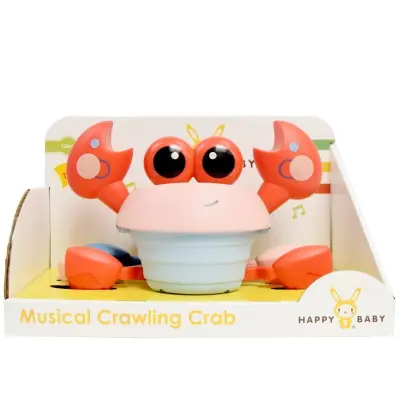Happy Baby Musical Crawling Crab - Happy baby -  Leksaksaffären