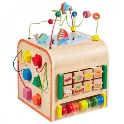 Howa - Aktivitetskub - Wooden Motoric Cube