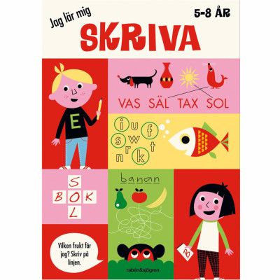 Rabén&Sjögren Jag lär mig skriva, pysselbok