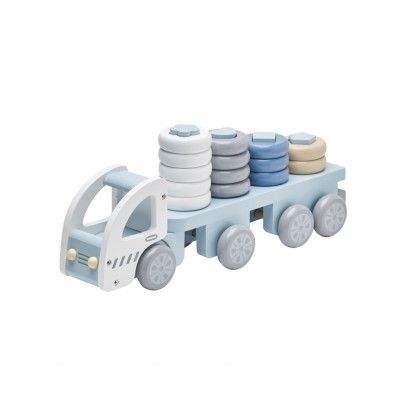 Kids Concept, Plocklastbil pastellblå