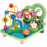 Kulbana med skogstema i trÃ¤ till barn aktivitetsleksak Tooky Toy