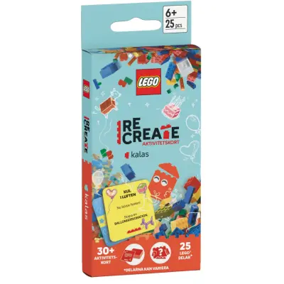 LEGO® Recreate Aktivitetskort Kalas SE - LEGO -  Leksaksaffären