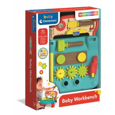 Montessori Baby Arbetsbänk - Clementoni Baby -  Leksaksaffären