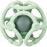 Nattou soft silicone aktivitetsboll, grön