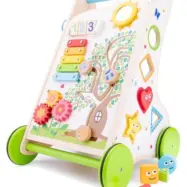 New Classic Toys - Aktivitetsvagn 32 X 32 X 49 Cm