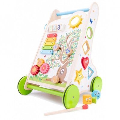 New Classic Toys - Aktivitetsvagn 32 X 32 X 49 Cm