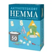 Nicotext - Aktivitetskort Hemma - 50 Roliga Saker Inomhus