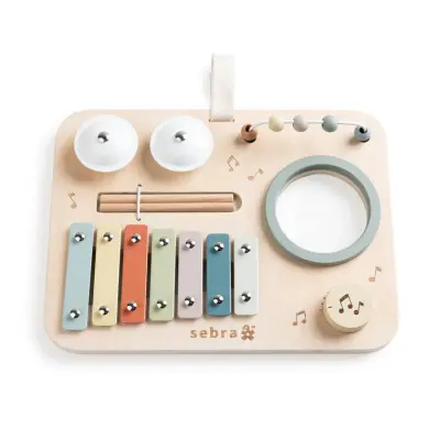 Sebra aktivitetspanel musik