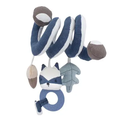 Sebra aktivitetsspiral Woodland, forest lake blue