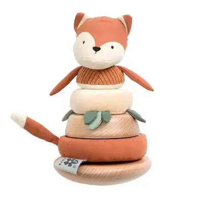 Sebra gung- och stapelleksak, Sparky fox tail