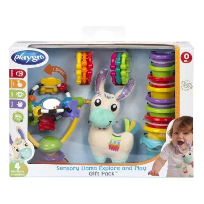 Sensory Llama Babyleksaker Gift Pack - Leksaksaffären -  Leksaksaffären