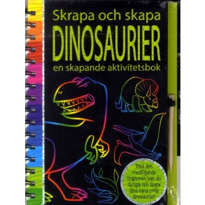 Skapa och Skrapa Dinosaurier