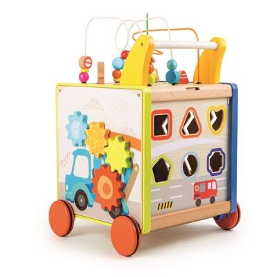 Import For Kids Small Foot, Aktivitetskub - My Home Town Walker