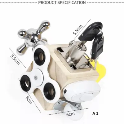 Stuffstore Aktivitetskub – Busy Cube D1