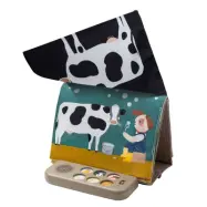 Taf Toys Farm Musical Tummy Time Book