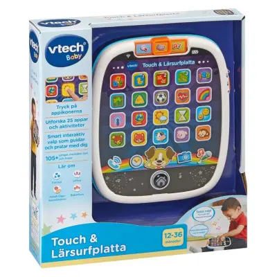 Vtech Touch&Lärsurfplatta SE - Vtech -  Leksaksaffären