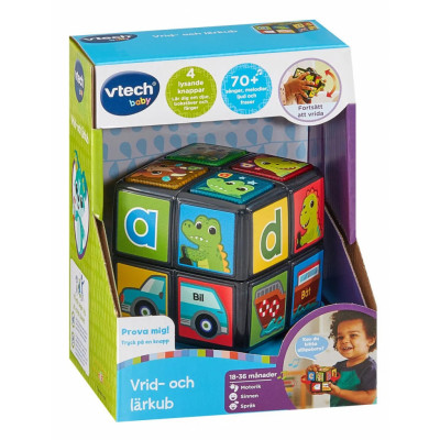 Vtech Vrid- och lärkub SE - Vtech -  Leksaksaffären