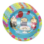 Alfons Åberg Barnkalas Kollektion - 8-pack Papperstallrikar