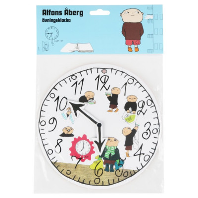 Alfons Åberg Lär dig klockan