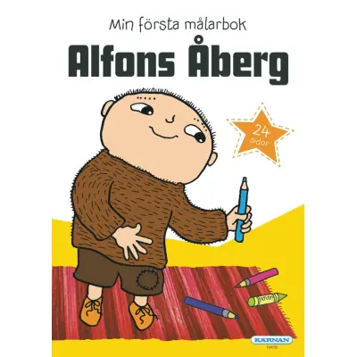 Alfons Åberg Min första Målarbok - Alfons Åberg -  Leksaksaffären