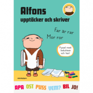 Alfons Åberg upptäcker och skriver