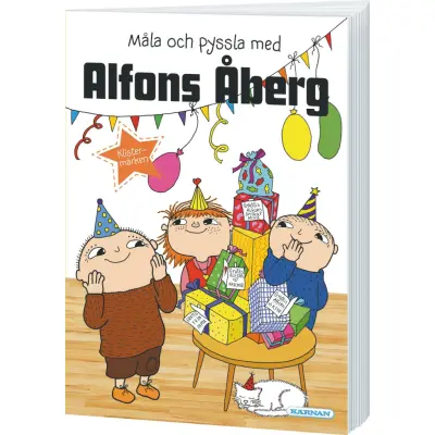 Måla och pyssla med Alfons Åberg - Alfons Åberg -  Leksaksaffären