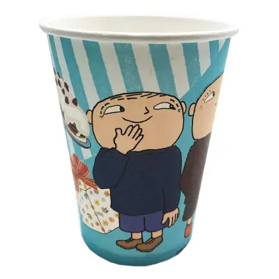 Pappersmuggar Blå Alfons Åberg - 8-pack