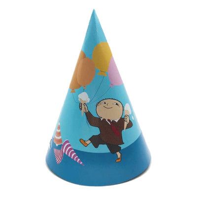 Partyhattar Blå Alfons Åberg - 8-pack