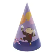 Partyhattar Lila Alfons Åberg - 8-pack