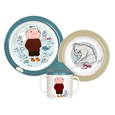 Rätt Start barnservis 3 delar, Alfons Åberg