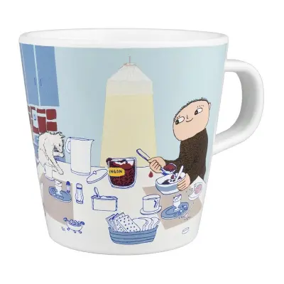 Rätt Start mugg med handtag, Alfons Åberg