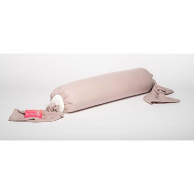 bbhugme amningskudde, dusty pink/vanilla