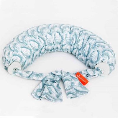 bbhugme amningskudde, feather blue