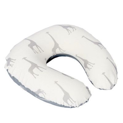 Doomoo Överdrag Amningskudde Medium (Grå Giraff)