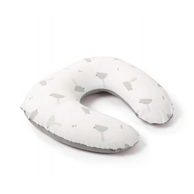 Doomoo Amningskudde Medium (Grå Fågel)