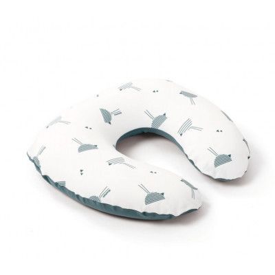 Doomoo Amningskudde Medium (Petrolium Fågel)