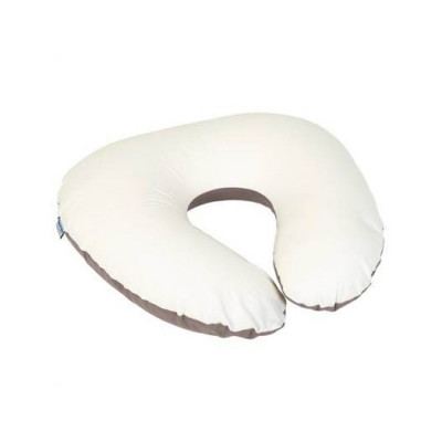 Doomoo amningskudde, taupe/vit