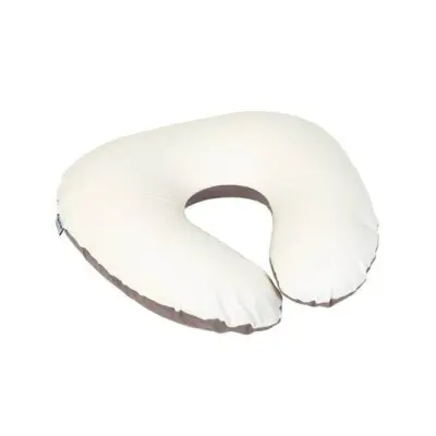 Doomoo amningskudde, taupe/vit