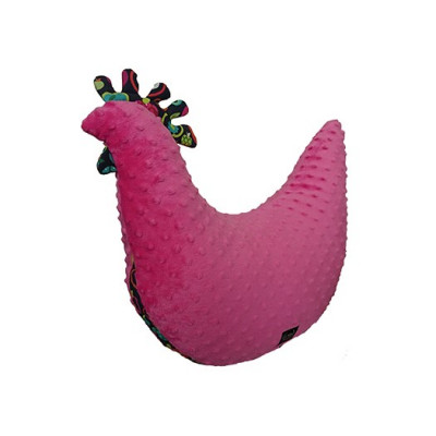 La Millou Danas Hen amningskudde, rainbow apples/fuchsia