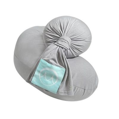 Najell gravid-&amningskudde, mercury grey